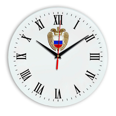 Настенные часы "Эмблема ФСО 39" Декор для дома, подарок