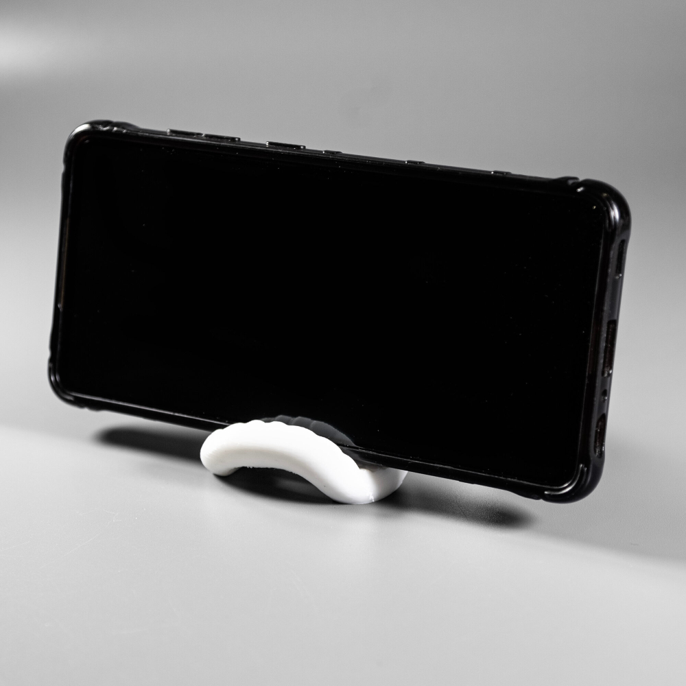 Держатель телефона в виде щупальца осьминога, белая