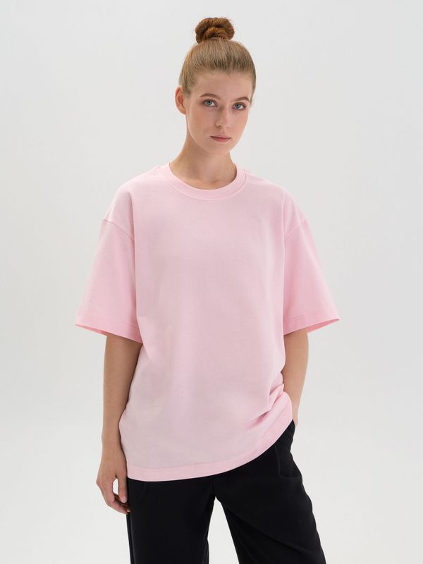 Футболка плотная Розовая - фото 2