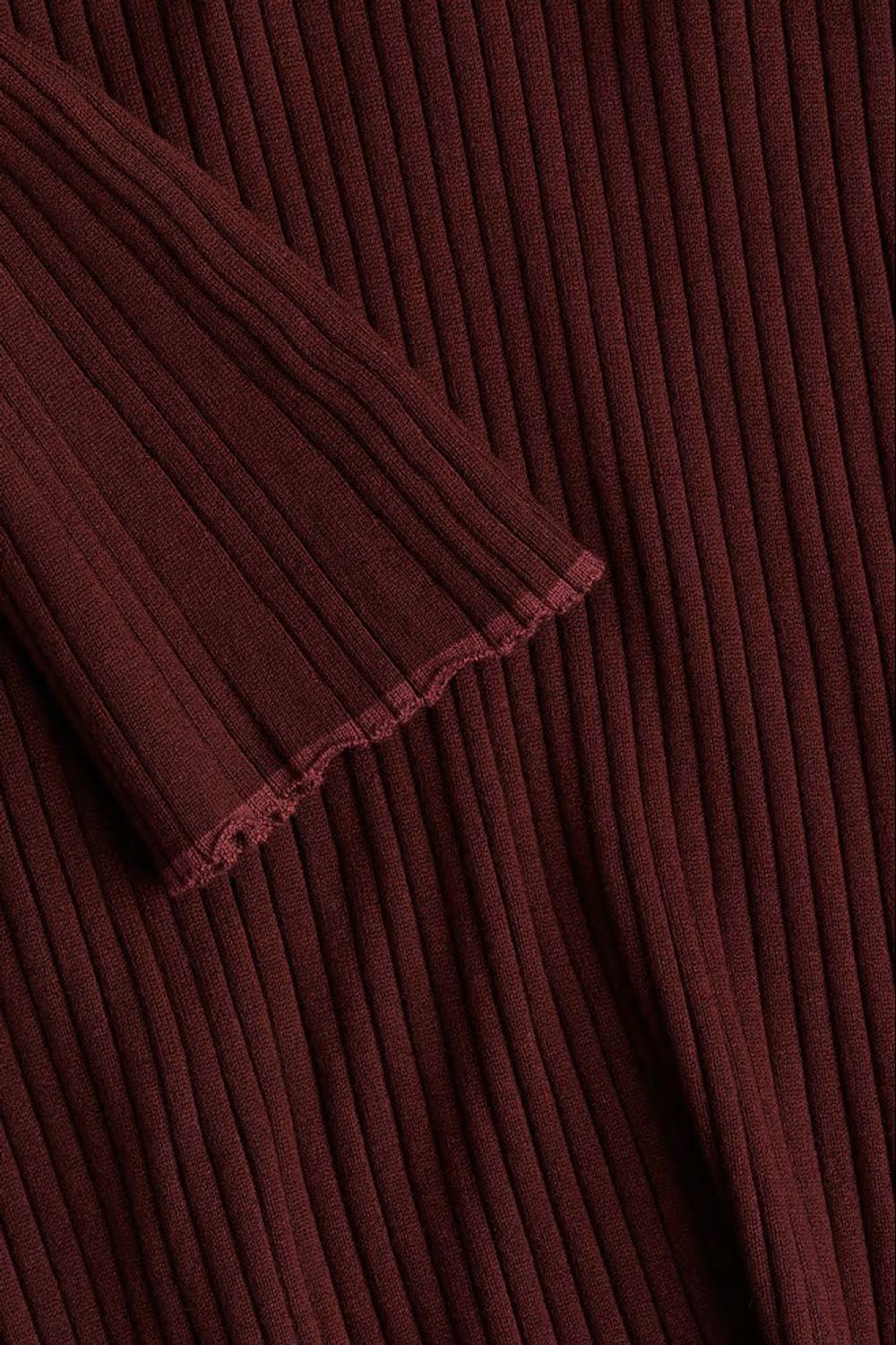 H&M Трикотажные платье, бордо