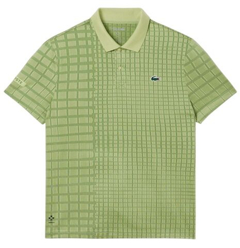 Мужское теннисное поло Lacoste Tennis x Daniil Medvedev - green