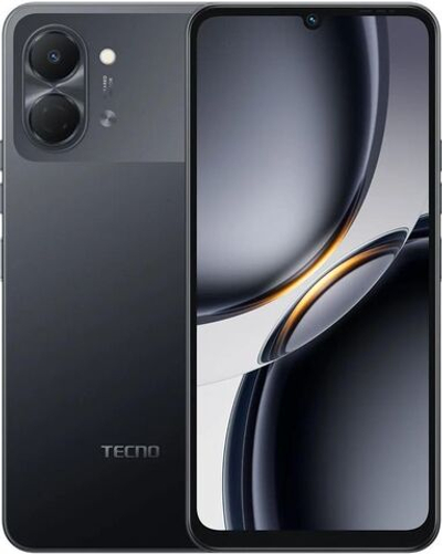 6.75" Смартфон TECNO Spark Go 3 4/128Gb,  IPS,  90Гц,  5000мAч,  черный