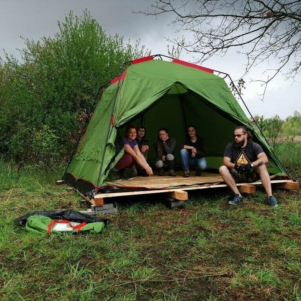 Tramp Lite шатер Bungalow (зеленый)