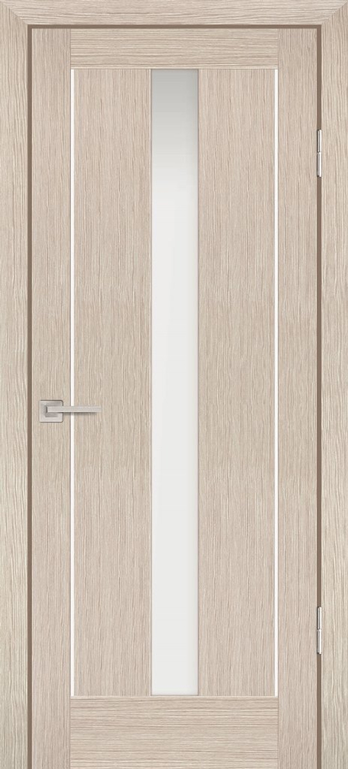 Дверь PS-02 / Цвет Капучино Мелинга / белый сатинат / Двери PROFILO PORTE