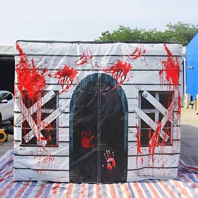 Надувной тоннель страха «Последний приют», 10×3×3 м