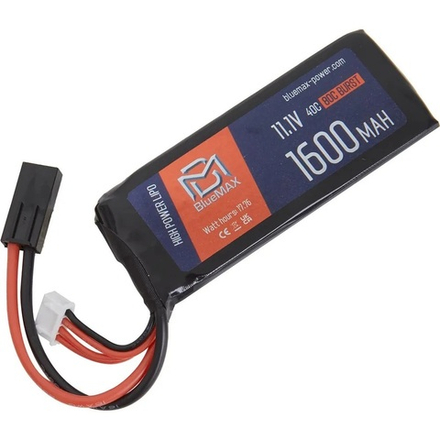 Аккумулятор BlueMAX 11.1-1600mah 40C Minitype (LiPo)(Миник)