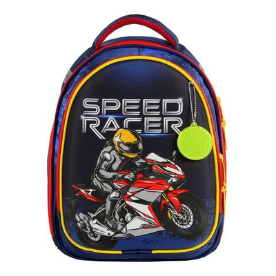 Ранец Колибри 3, 37*16*19 см с мешком для обуви Мото 190 (Luris)