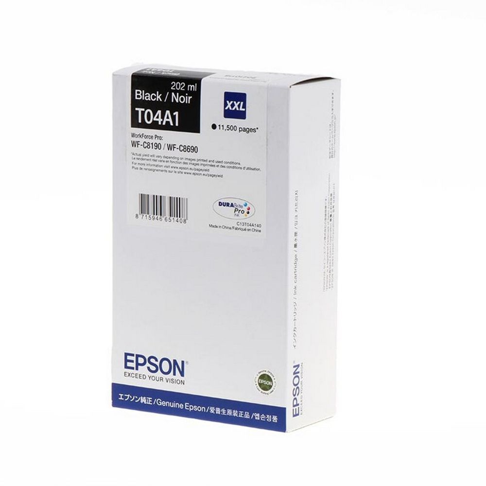 Картридж EPSON  черный экстраповышенной  емкости для WF-C81x/ WF-C86x