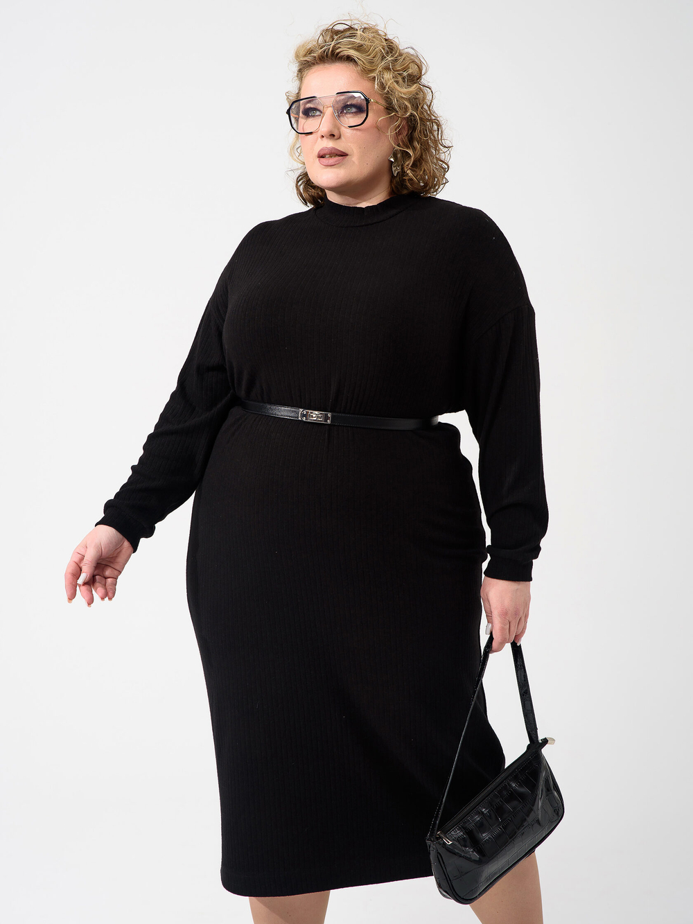 Платье женское "Ангора" (стойка)