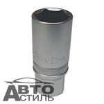 Головка свечная  1/2" 6-гр. 21мм МАЯКАВТО™ 807421