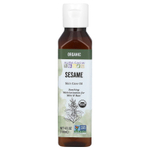 Aura Cacia, Органическое кунжутное масло для ухода за кожей, 4 жидкие унции (118  мл)