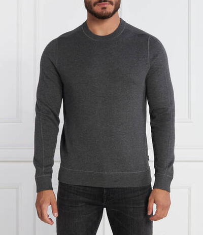 Свитер Onore BOSS BLACK - графитовый(50495402)