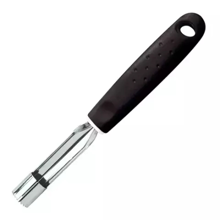 Нож для удаления сердцевины «Утилита» сталь нерж.,пластик D=20,L=235мм черный,металлич