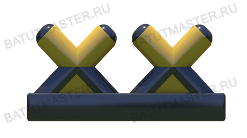 Надувной модуль препятствий «Перевал»