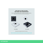 Комплект вентиляторов для корпуса Lian Li Uni Fan TL LCD 120 White 3шт (G99.12TLLCD3W.00)