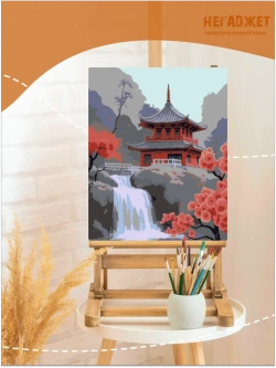 Картина по номерам Японский стиль