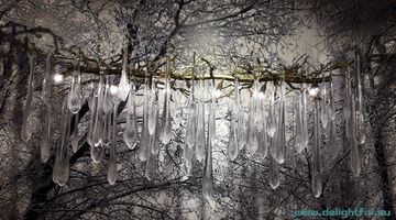 люстра SERIP NIAGARA 120 см реплика 