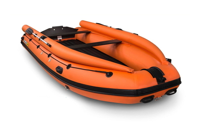 Надувная ПВХ-лодка Solar - 430 Super Jet Tunnel Expedition