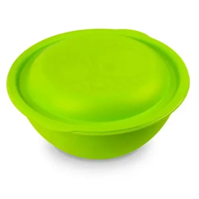 Миска салатница 3л с крышкой Мятная (комплект 36 шт)