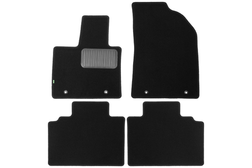 Коврики ворсовые для GEELY Galaxy EX5 2024 - н.в. Внедорожник 5 дв. - 4 шт. коврики текстильные в салон KLEVER02.AN0998.010KH