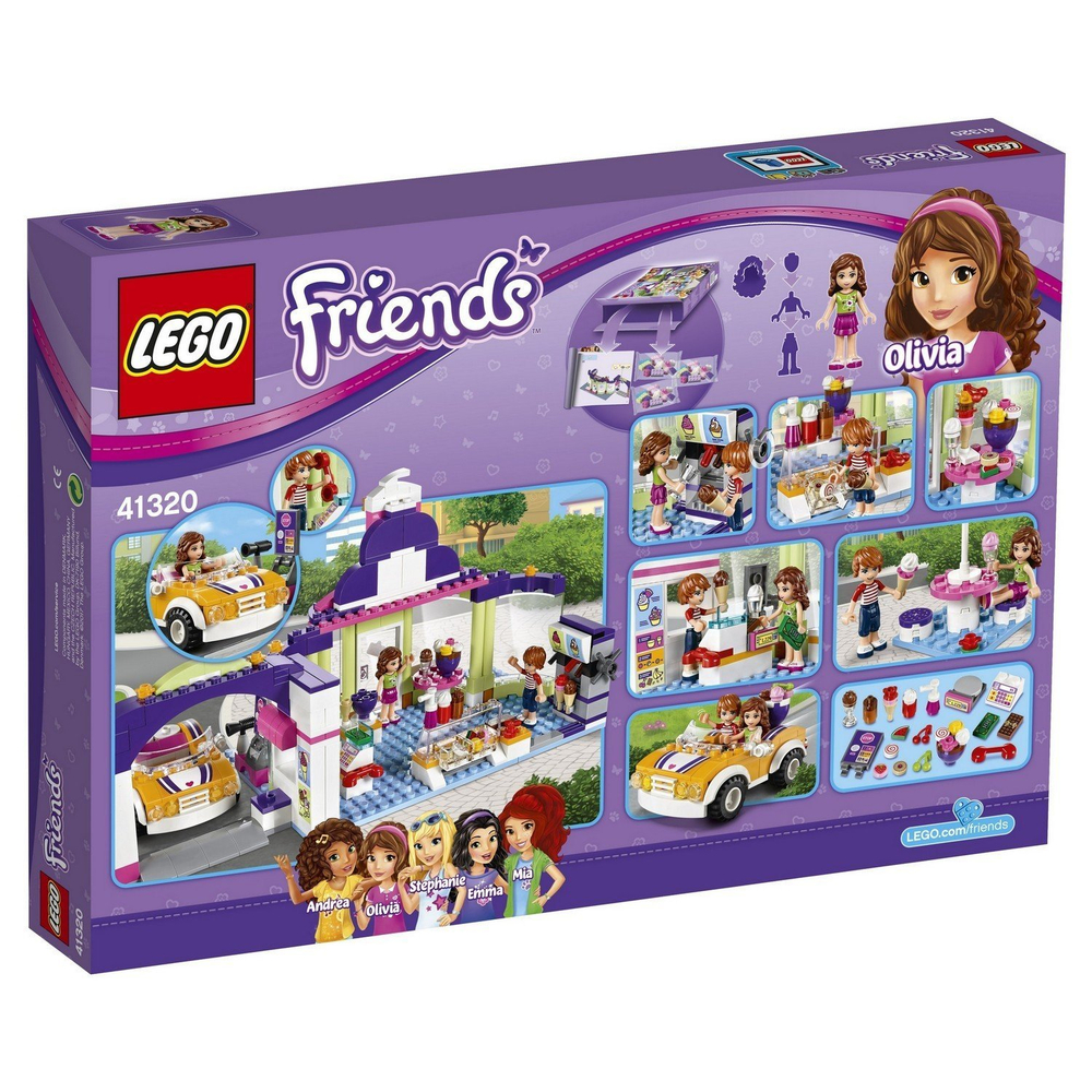 LEGO Friends: Магазин замороженных йогуртов 41320 — Heartlake Frozen Yogurt Shop — Лего Френдз Друзья Подружки