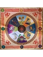 Скатерть Колесо жизни Времена года малая