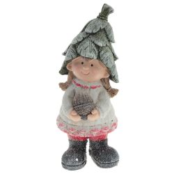 GAEM Фигурка декоративная "Мальчик"/ "Девочка", L8 W7,5 H19 см, 4в.