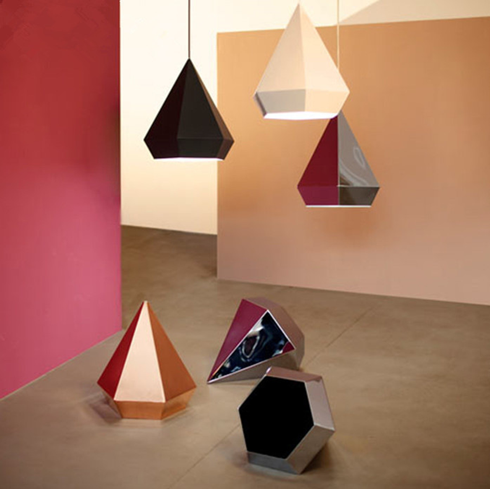 Pendant design lamp  Diamond by NEO/CRAFT (Black)