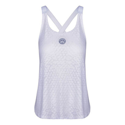 Женская теннисная майка BIDI BADU Afua Tech Burnout Tank Top Women - White