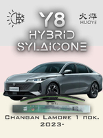 Щетки стеклоочистителя HUOYE Y8 600/450 мм на Changan Lamore | Push button