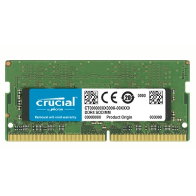 Оперативная память Crucial DDR4 SODIMM 32GB CT32G4SFD832A PC4-25600, 3200MHz