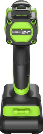 Дрель-шуруповерт аккумуляторная GREENWORKS DD560 24V, 2 АКБ 2Ач и ЗУ 3708407CUC