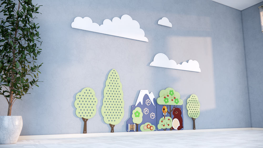 Декоративная панель "Лес"