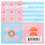 J.Cat Beauty, QUAD Spectrum, хайлайтер для лица, QSP101, 6 г (0,21 унции)