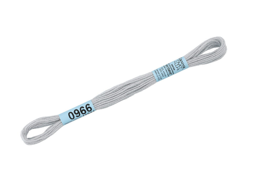 Мулине "Gamma", 100% хлопок, 8 м, №0966