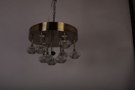 Люстра потолочная MANNE PL.7440-9+4(BR) d50