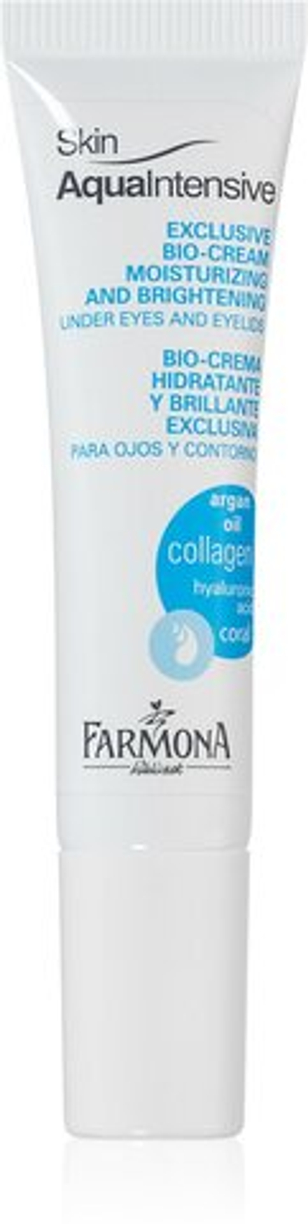 Farmona Skin Aqua Intensive - увлажняющий и осветляющий крем для век и под глазами /   15  ml  / GTIN 5900117095454