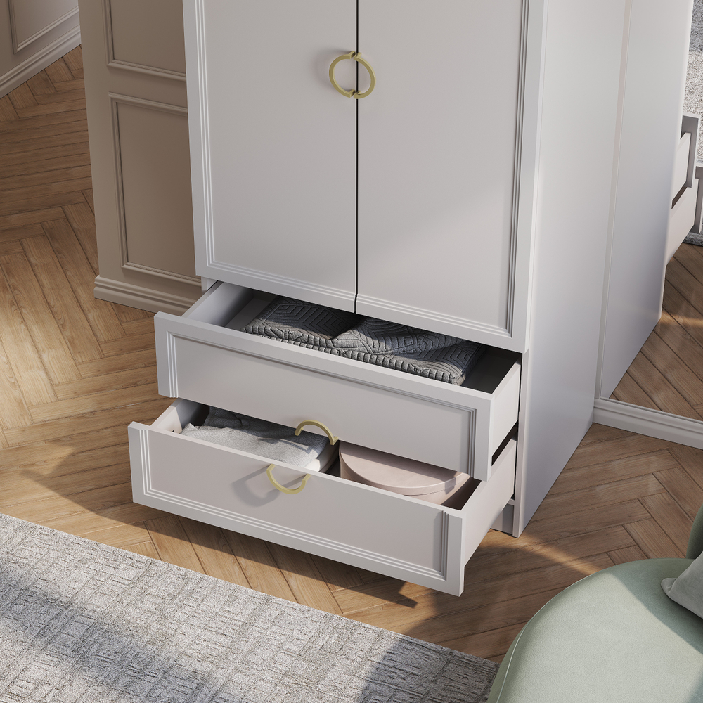 Шкаф 2-х створчатый Эстетика ШК-02