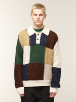 Мужской Свитер Oliver Patchwork