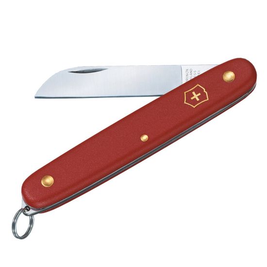 Складной нож садовый Victorinox 3.9051 Floral c клинком из стали X55CrMo14, рукоять полиамид (PA)