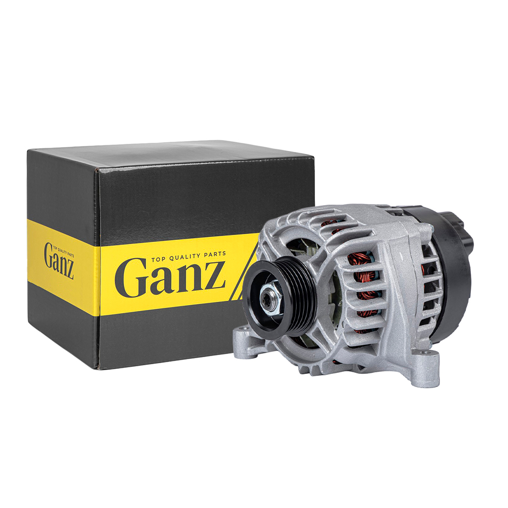 Генератор (12V/105A) FIAT Bravo/Doblo/Punto/Stilo/FORD KA II GANZ GIP13022