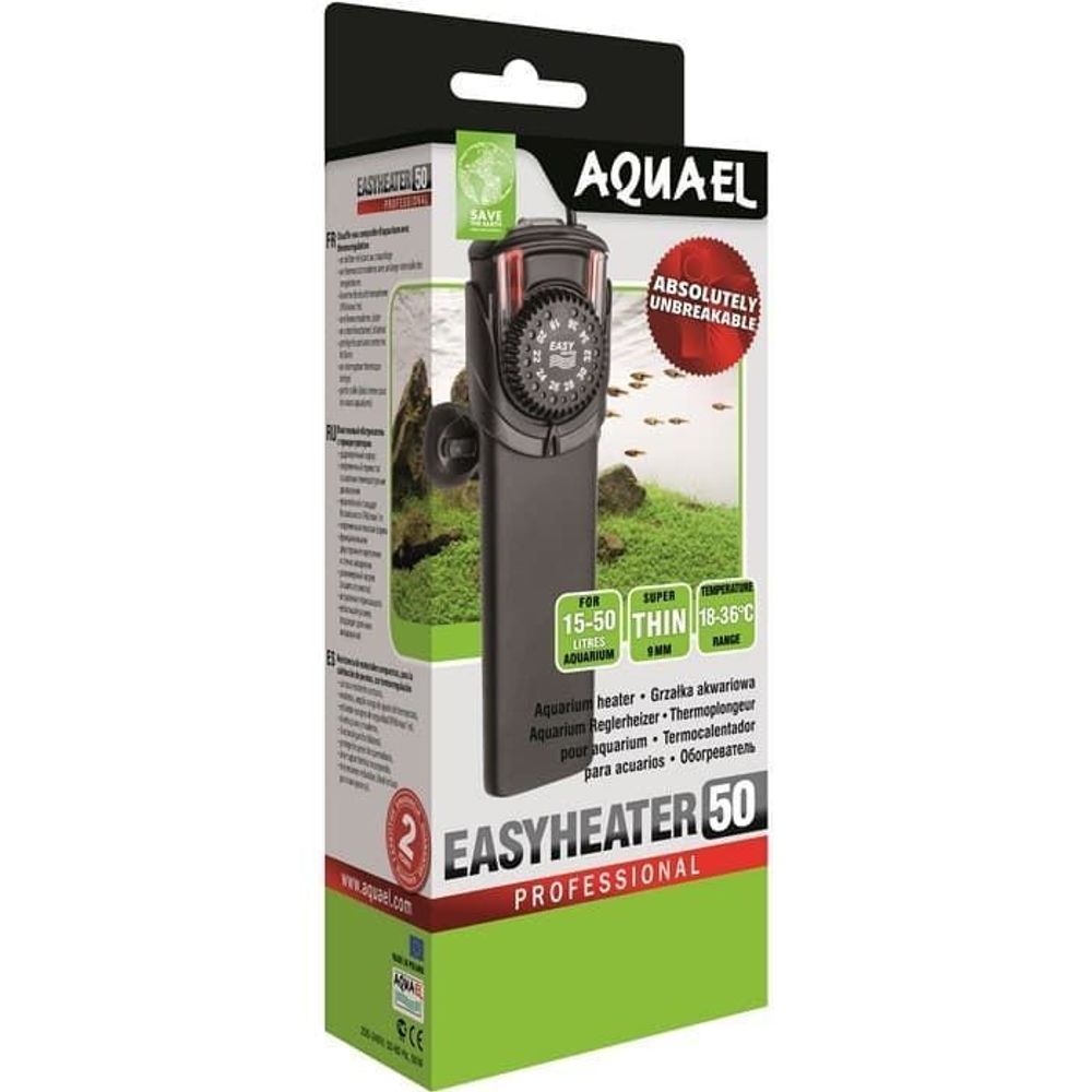 &quot;АКВАЭЛЬ&quot;  НАГРЕВАТЕЛЬ EASY HEATER 50W ЭЛЕКТРОННЫЙ (103198)