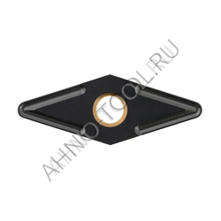Пластина твердосплавная ISO VNMG160412-KMA ACK20E AHNO по чугуну, получистовая