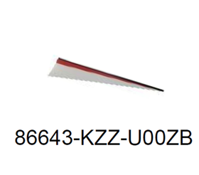 86643-KZZ-U00ZB. STRIPE B, R. MIDDLE COWL *TYPE1* (TYPE1 ). Honda CRF250Rally OEM sticker