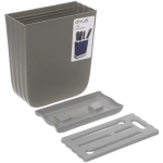 Подставка для ножей «Стиль» 19*16*7см с поддоном, микс