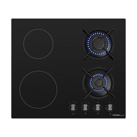 Комбинированная варочная панель HOMSair HG641VBK (черный), HOMSair г. Москва