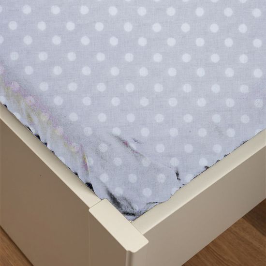 Простыня на резинке Верона, 90x200х30 , ранфорс DOMTEKC