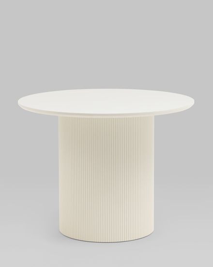 Стол обеденный Boston 100*75 молочный