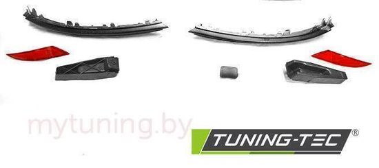 Диффузор бампера заднего для Ford Focus III (11-14) ST Look