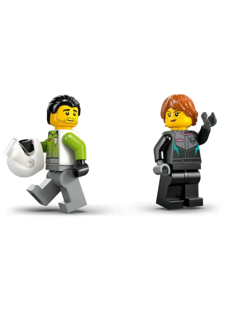 Конструктор City 60489 Реактивный самолет против автомобиля